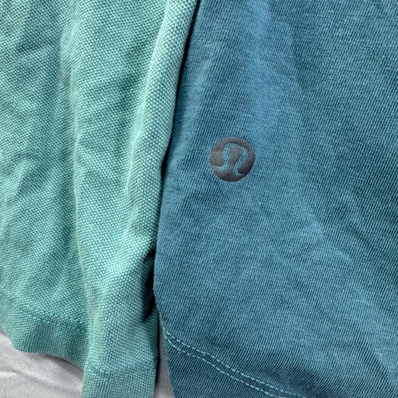 Lululemon In Your Element Long Sleeve Baseball T-Shirt Men's XL Teal Athleisure - Picture 7 of 9